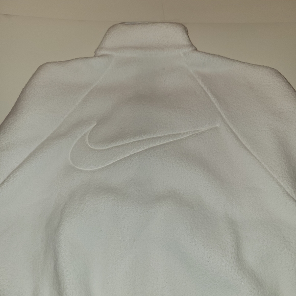 Nike Sportswear Women's Sherpa Jacket White - Picture 11 of 16